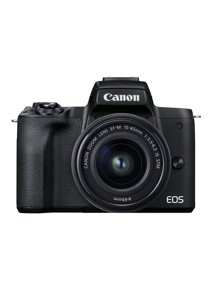 EOS M50 Mark II Mirrorless Digital Camera With 15-45mm Lens Black